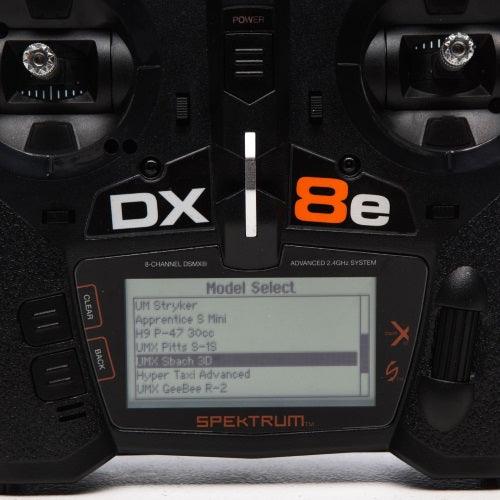Spektrum SPMR8105 DX8e 8 Channel Transmitter / Radio Only - PowerHobby