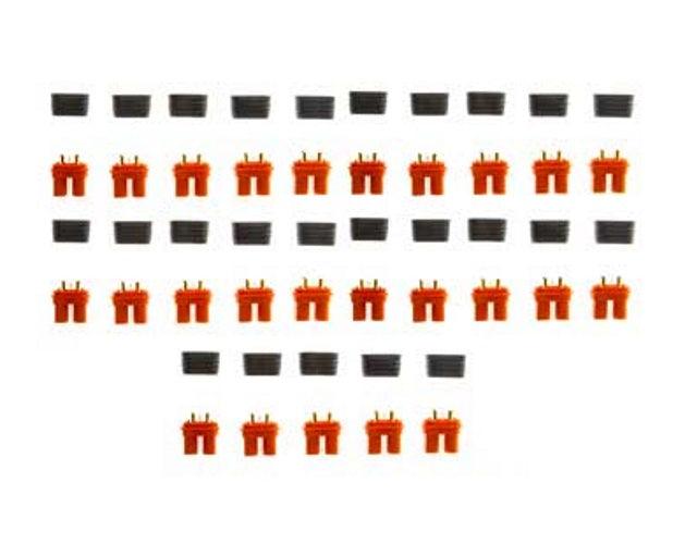 Spektrum SPMXCA313 Connector IC3 Battery Bulk (25) Set - PowerHobby