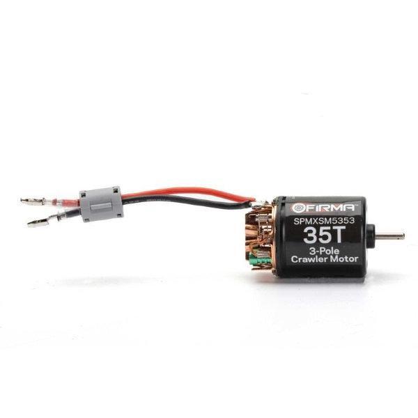 Spektrum SPMXSM5353 Firma 35T Rebuildable 3-Pole Brushed Crawler Motor - PowerHobby