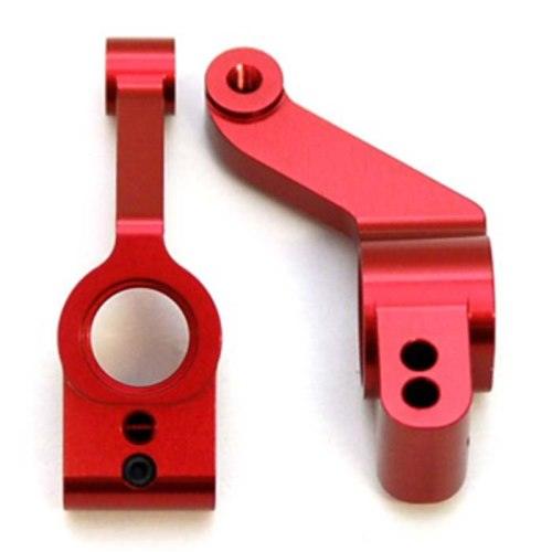 STRC ST1952R Aluminum Rear Hub Carriers Red (2) Traxxas Slash 4X4 - PowerHobby