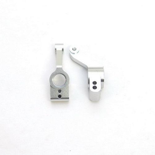 STRC ST1952S Aluminum Rear Hub Carriers Silver for Slash 4x4 - PowerHobby