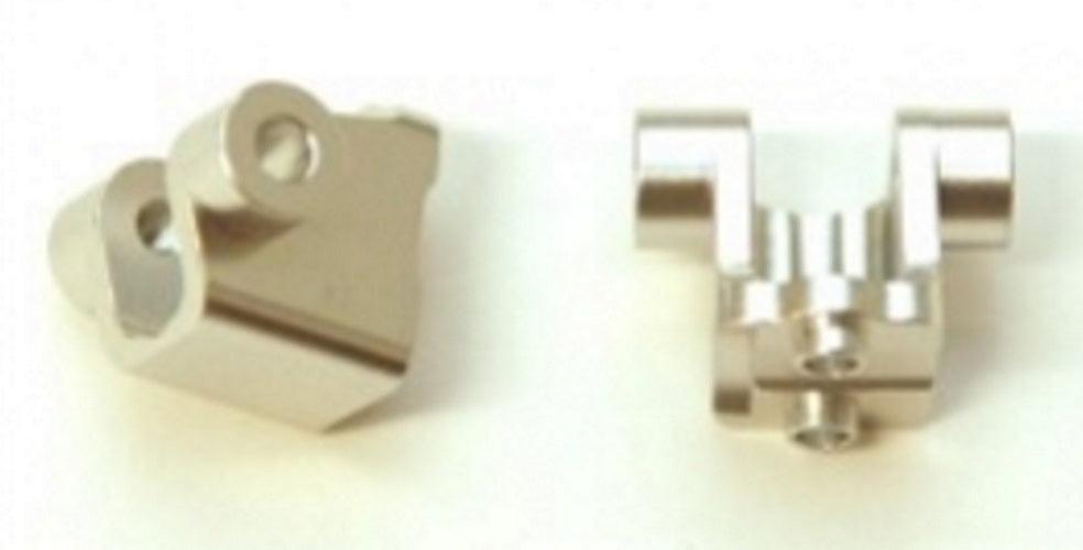 STRC ST8227RS Aluminum Rear Lower Shock Mount (1 pair) Silver Traxxas TRX-4 - PowerHobby