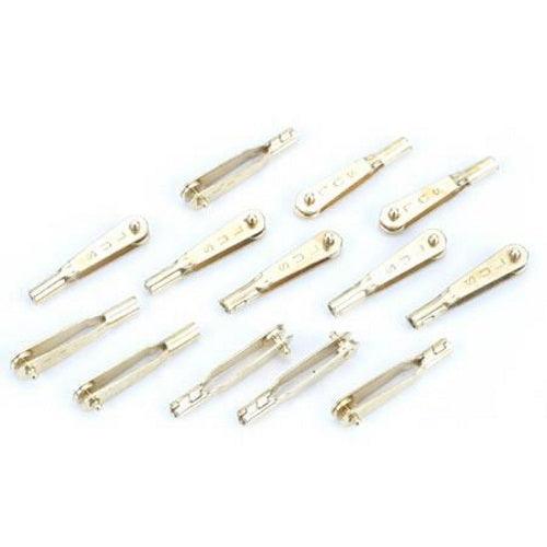 Sullivan SUL527 2-56 Gold-N-Clevises (12) - PowerHobby