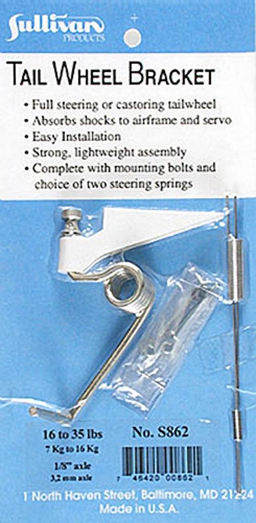 Sullivan Products S862 Tailwheel Bracket 60 16-35 lbs - PowerHobby