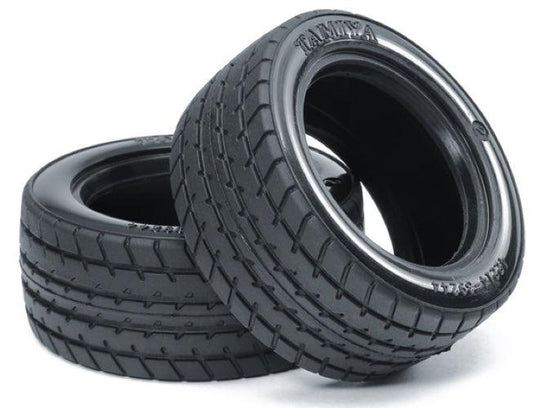 Tamiya 54999 60D Super Radial Tires M-Chassis /Hard (2 Pieces) - PowerHobby