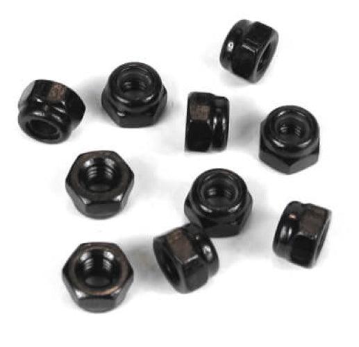 Tekno TKR1202 M4 Locknuts (Black 10pieces) EB48.2 EB48SL ET48 MT410 SCT410 - PowerHobby
