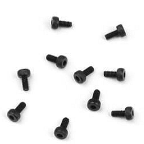 Tekno RC TKR1248 M2x4mm Cap Head Screws (Black, 10pieces) EB410 EB48.4 NB48.4 - PowerHobby