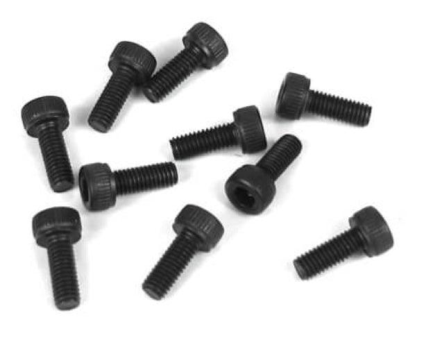 Tekno M3x8mm Cap Head Screws (Black, 10pieces) EB410 EB48.2 EB48SL ET410 SCT410 - PowerHobby