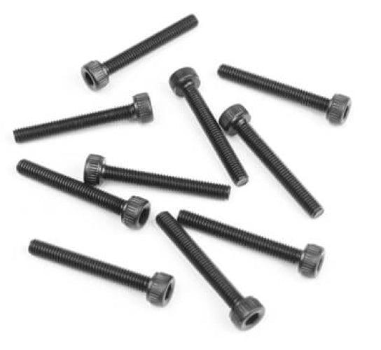Tekno TKR1534 M3x22mm Cap Head Screws (Black, 10pieces) EB48 ET48 NB48 - PowerHobby