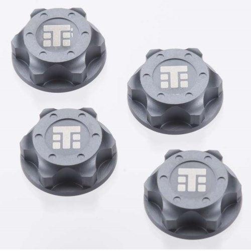 Tekno R/C TKR5116B Wheel Nuts T Logo 17mm Serrated M12x1.0 Tekno EB48 - PowerHobby