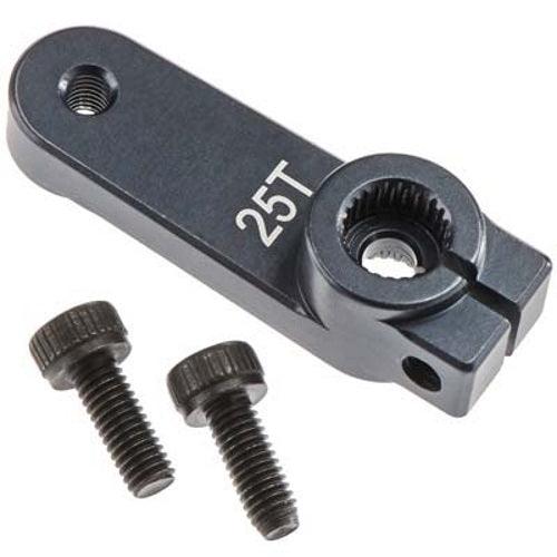 Tekno RC TKR6563A Aluminum Servo Horn 25T Low Profile EB410 - PowerHobby