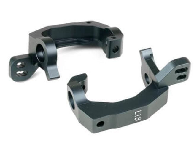 Tekno RC TKR9048B Spindle Carriers (Left/Right Aluminum 18 degree 2.0) ET48 2.0 - PowerHobby