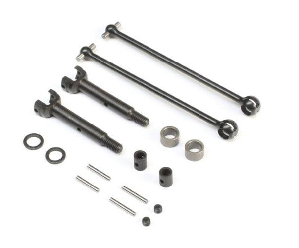 Team Losi Racing TLR232096 Steel CVA Driveshaft Set SR Differential 22 5.0 SR - PowerHobby