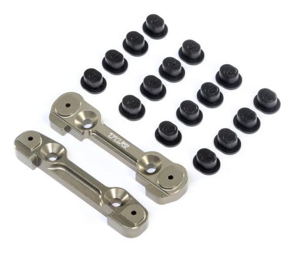 Losi Adjustable Front Hinge Pin Brace w/Inserts 8ight-X 8ight XT / XTE - PowerHobby