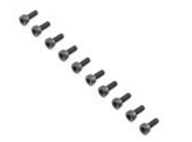 Team Losi Racing TLR255003 Cap Head Screws M2.5x6mm (10) 5ive-B Super Baja Rey - PowerHobby