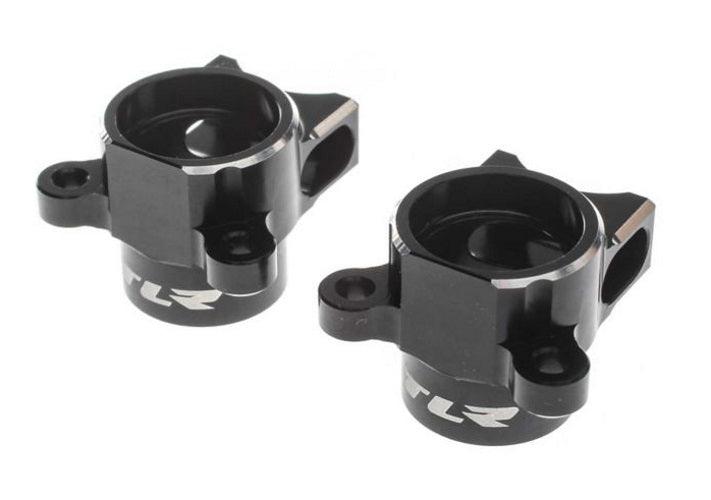 Team Losi Racing TLR334071 VHA Hub Body Set Aluminum Black 22 5.0 - PowerHobby