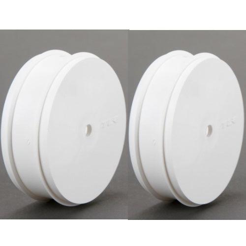 Team Losi Racing TLR43011 61mm Front Wheel 12mm Hex White (2): 22 3.0 - PowerHobby