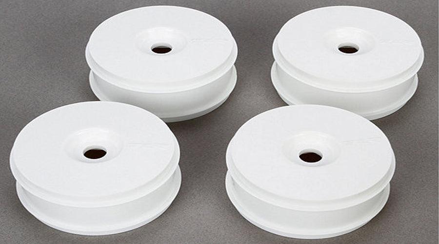 Losi TLR44001 Dome 1/8 Buggy Dish Wheel White 4 8ight-X - PowerHobby