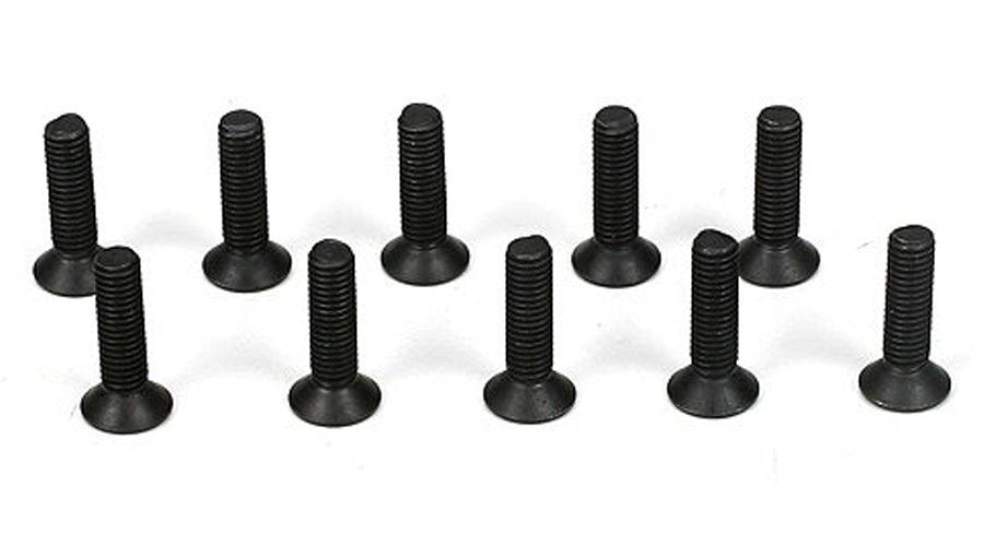 Losi 3x12mm Flat Head Screw 22 / 22T / 22SCT / 22 2.0 / 22 4.0 Tenacity 22X-4 - PowerHobby