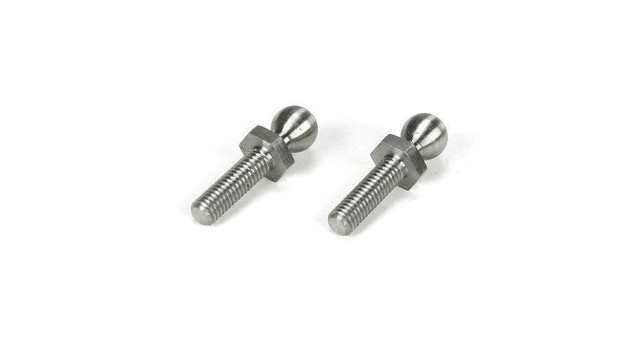 Losi TLR6032 4.4.8x10mm Titanium Ball Stud Set (2) 22 22T 22SCT - PowerHobby