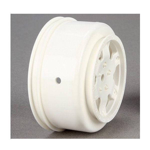Losi TLR7012 Wheel (White) (2) 22SCT - PowerHobby
