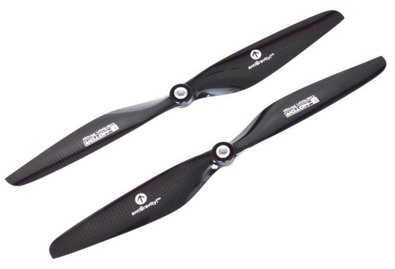 TIGER MOTOR 9 X 3 ANTIGRAVITY CARBON FIBER PROPELLER / PROP SET DJI PHANTOM FC40 - PowerHobby