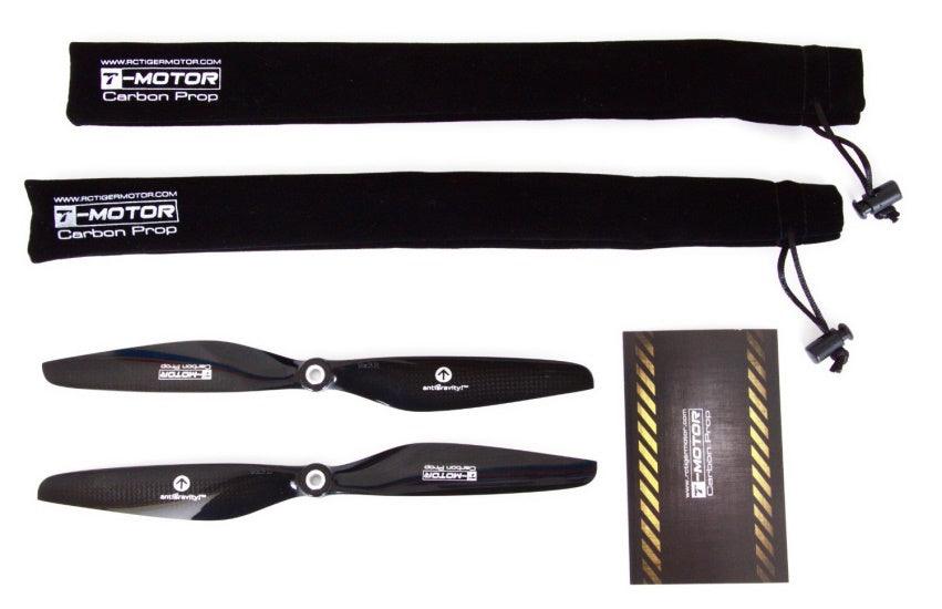 TIGER MOTOR 9 X 3 ANTIGRAVITY CARBON FIBER PROPELLER / PROP SET DJI PHANTOM FC40 - PowerHobby