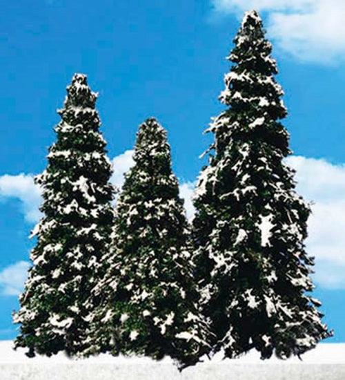 Woodland Scenics TR3567 N/HO Snow Dusted Trees 2-3.5" Train Scenery - PowerHobby
