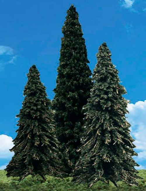 Woodland Scenics TR3573 N/HO Forever Green Trees 6" - 7" Train Scenery - PowerHobby