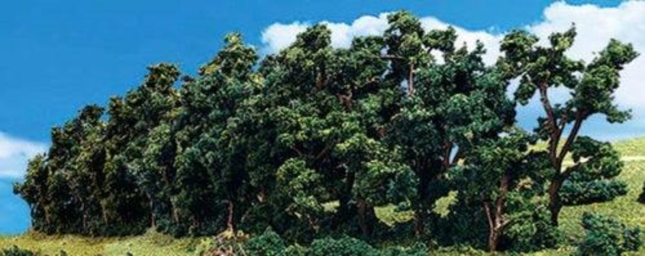 Woodland Scenics TR3581 N/HO Hedge Row 1" - 2" Train Scenery - PowerHobby