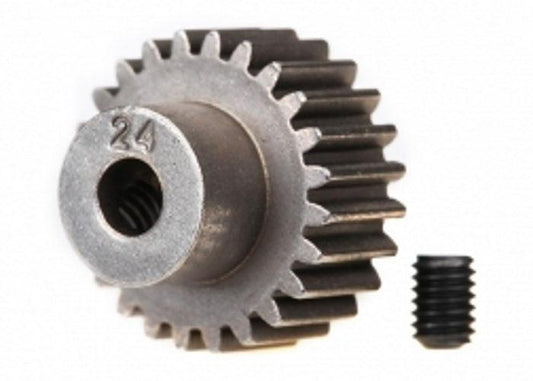 Traxxas 2424 Gear 24-T / 24Tooth Pinion (48-Pitch) /Set Screw Ford GT - PowerHobby