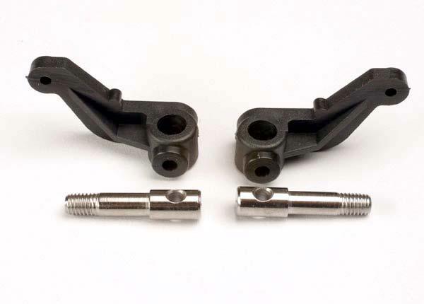 Traxxas 2536 Steering Blocks/Spindles (2) Nitro Stampede Rustler - PowerHobby