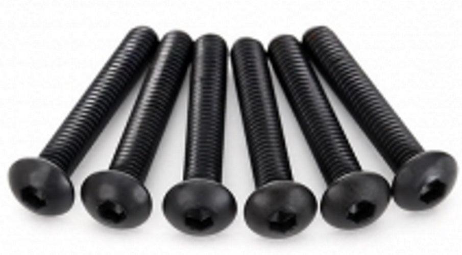 Traxxas TRA2596 Screws 4x25mm Button-Head Hex Drive (6) X-Maxx Desert Racer - PowerHobby