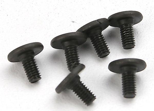 Traxxas 3932 Flat-Head Screws (6) 3 x 6-mm 1/10 T-Maxx Stampede - PowerHobby