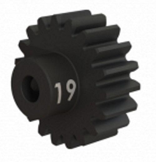 Traxxas 3949X Gear 19-T Pinion 32-P Heavy Duty Machined Hardened Steel EMaxx - PowerHobby
