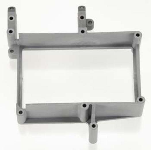 Traxxas 4433A Mounting Plate Receiver Gray Nitro Rustler - PowerHobby