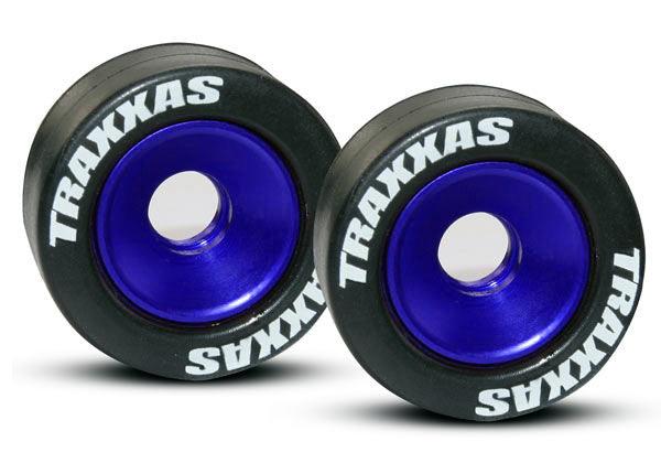 Traxxas 5186A Aluminum Wheelie Wheely Bar Wheels T-Maxx jato Slash Stampede - PowerHobby