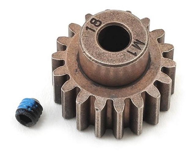 Traxxas 6491X Hardened Steel Mod 1.0 Pinion Gear w/5mm Bore (18T) X-Maxx XO-1 - PowerHobby