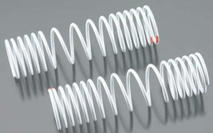 Traxxas 6865 Springs Rear -20% Rate Orange Slash Stampede (2) white - PowerHobby