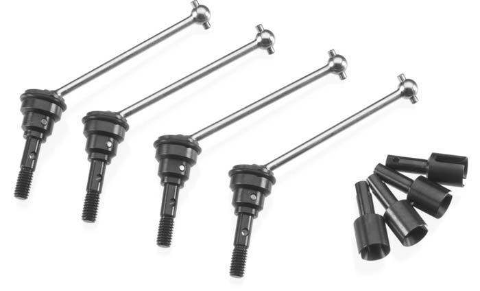 Traxxas 7051X Driveshaft Steel Assembled (4) Slash Rally Ken BLock - PowerHobby