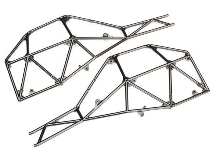 Traxxas Tube chassis Side Section (Satin Black Chrome-Plated) Desert Racer - PowerHobby