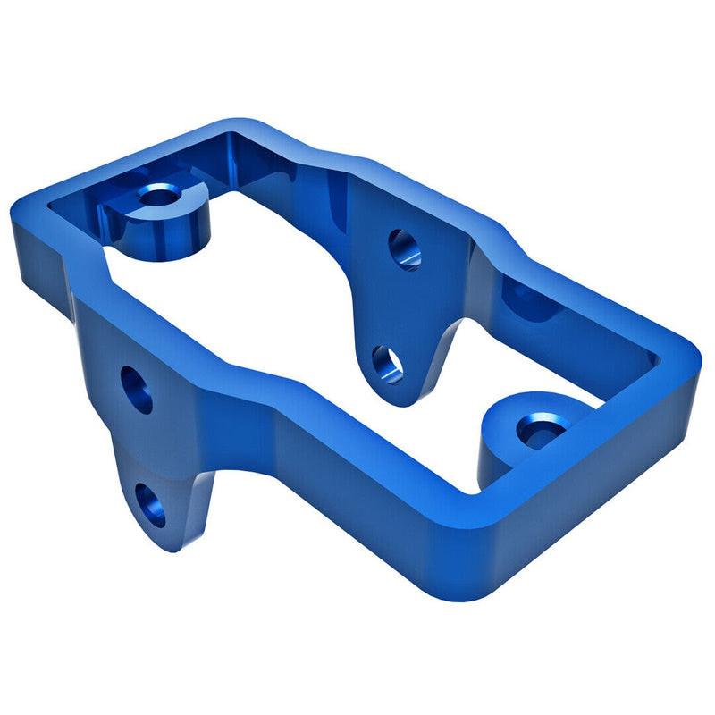 r.aさま Traxxas 9739-BLUE TRX-4M Aluminum Servo Mount BLUE | PowerHobby