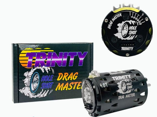 Trinity TRIDM40 Drag Master 4.0t Holeshot Brushless Motor - PowerHobby