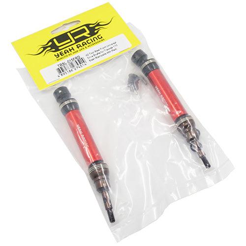 Yeah Racing Tool Steel Front Universal Drive Shaft Red TRA Slash 4X4 /Stampede - PowerHobby
