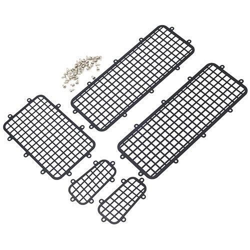Yeah Racing TRX4-024BK Windows Guard Set Black Traxxas TRX-4 - PowerHobby