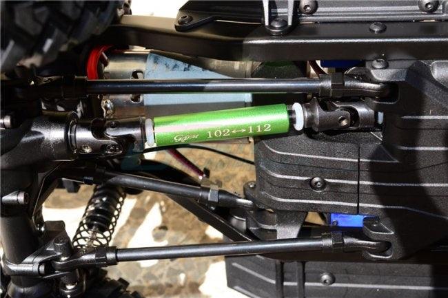 GPM STEEL ADJUSTABLE MAIN SHAFT WITH ALLOY BODY TRAXXAS TRX-4 / TRX-6 BLUE - PowerHobby