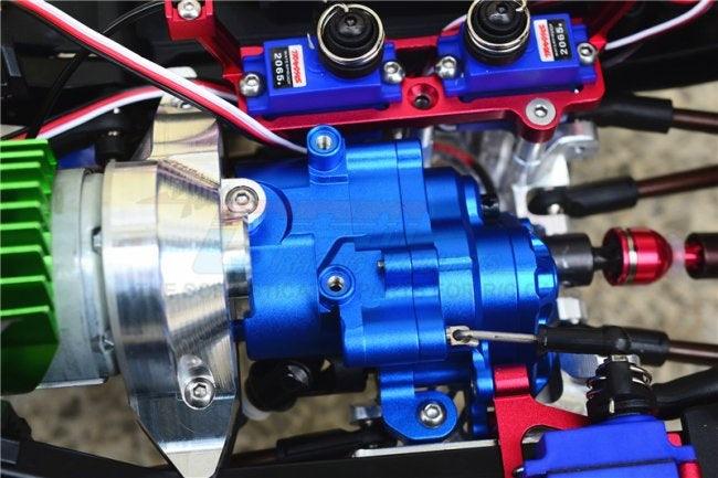 GPM TRX4038-BLUE ALUMINUM CENTER GEARBOX TRAXXAS TRX-4 / TRX-6 - PowerHobby
