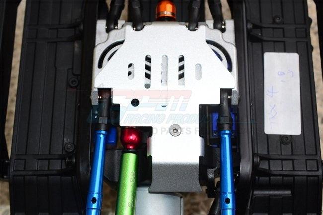 GPM TRX4332-RED ALUMINUM CENTER GEAR BOX BOTTOM PROTECTOR MOUNT TRAXXAS TRX-4 - PowerHobby