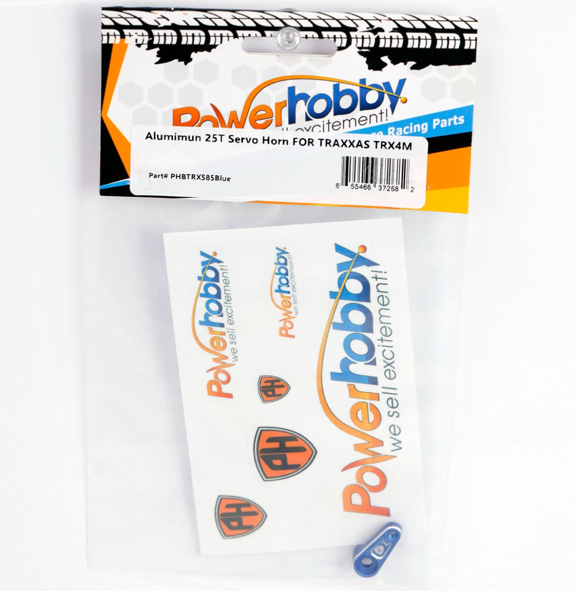 Powerhobby Aluminum 25T Servo Horn FOR Traxxas TRX-4M Blue TRX4M - PowerHobby