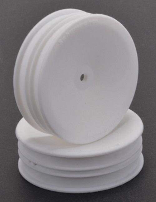 Schumacher U4661 1/10 2WD Buggy Slim Front Hex Wheel White Cougar SV / SV2 / SVR - PowerHobby